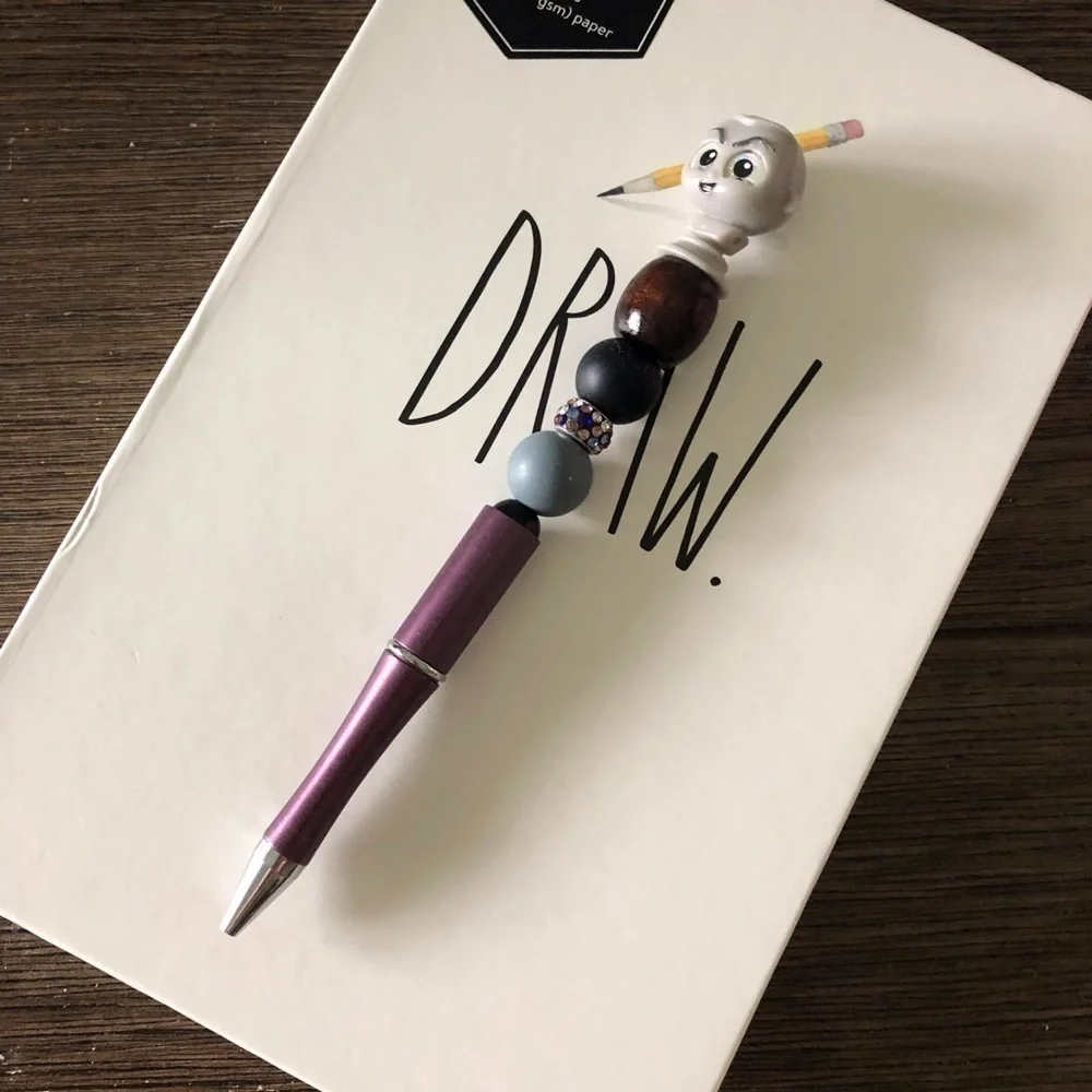 Disney Doorables: Haunted Mansion: Ned Nub handmade beaded pen